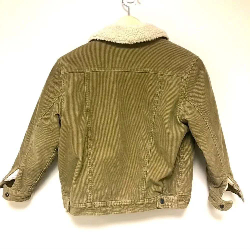 - l👠Old Navy fleece lined corduroy jacket  Sz Sm
